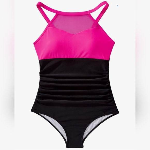 Tummy Control One Piece Swim - Picture 2 of 3